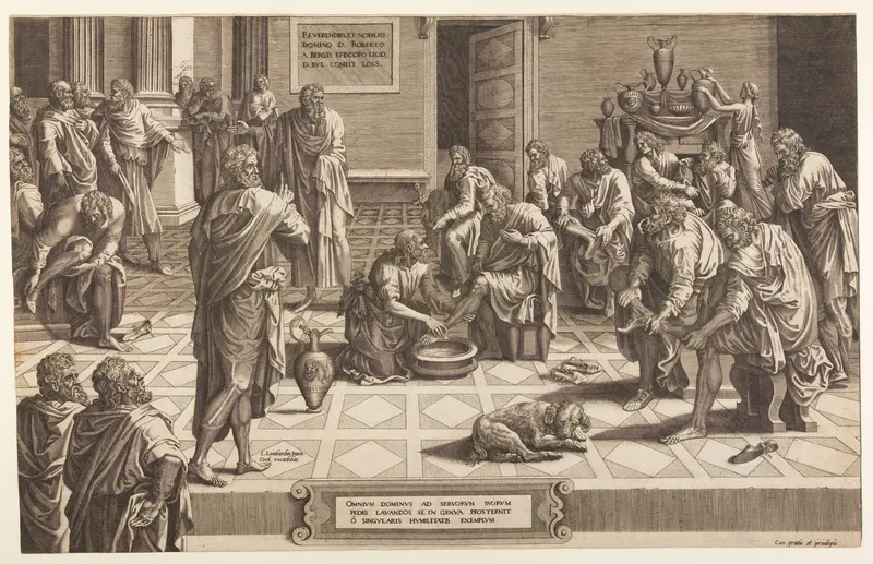 Christ Washes the Feet of the Apostles