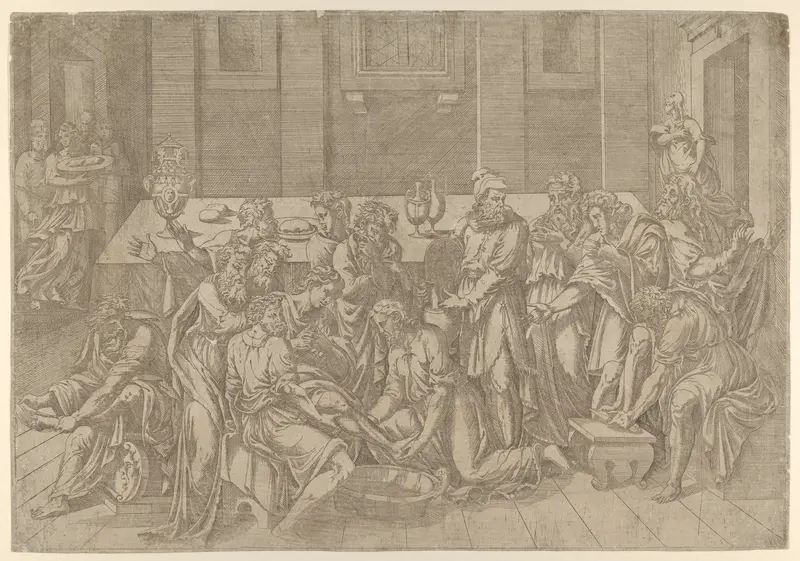 Christ Washing the Feet of his Disciples