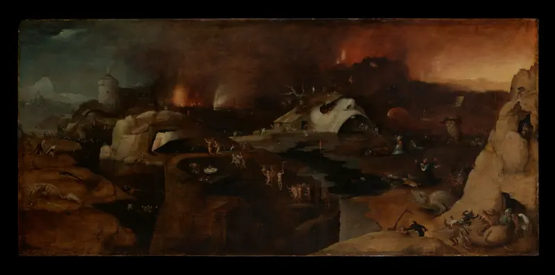 Christ's Descent into Hell Wall Art by Hieronymus Bosch - High-Resolution Digital Print