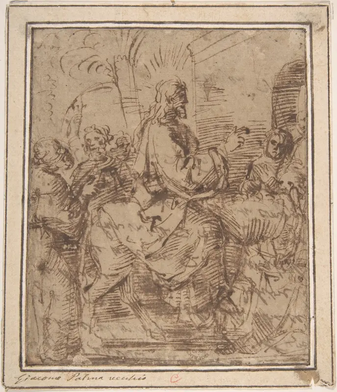 Christ's Entry into Jerusalem Wall Art by Anonymous, Italian, Venetian, 15th to 16th century - High-Resolution Digital Print
