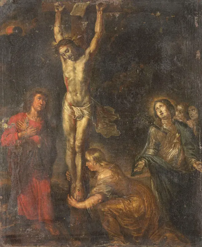 Christus aan het kruis Wall Art by anonymous - High-Resolution Digital Print