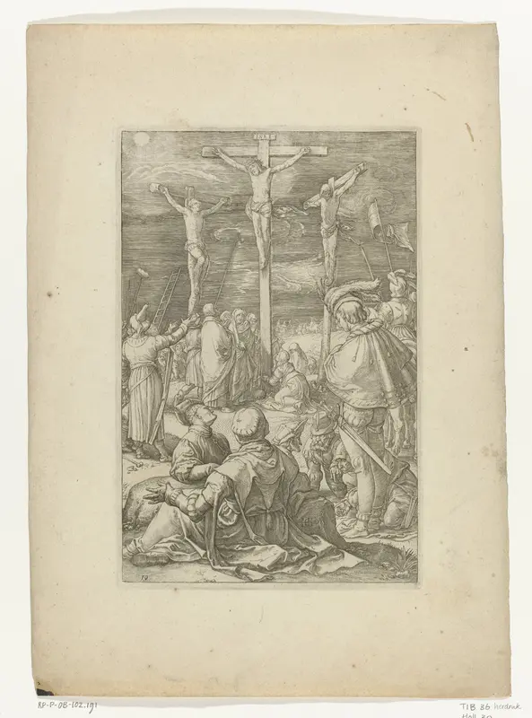 Christus aan het kruis Wall Art by Lucas van Leyden - High-Resolution Digital Print
