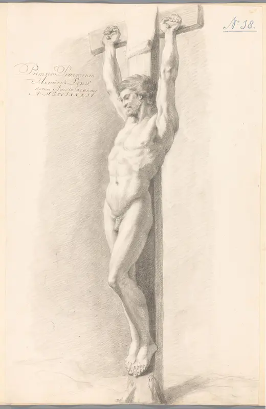 Christus aan het kruis (1e prijs 1784) Wall Art by Hendrik Louw - High-Resolution Digital Print