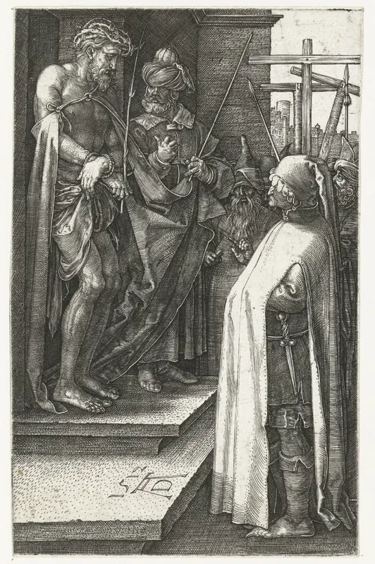 Christus aan het volk getoond (Ecce homo) Wall Art by Unknown - High-Resolution Digital Print
