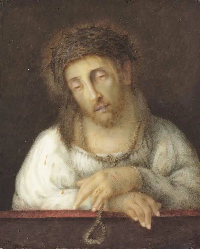 Christus als man van smarten Wall Art by Unknown - High-Resolution Digital Print