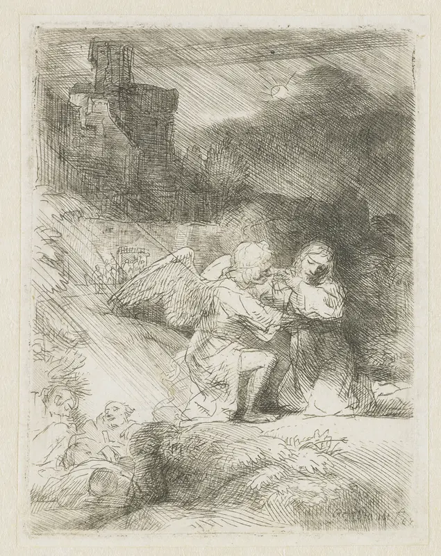Christus in de hof van Gethsemane Wall Art by Unknown - High-Resolution Digital Print
