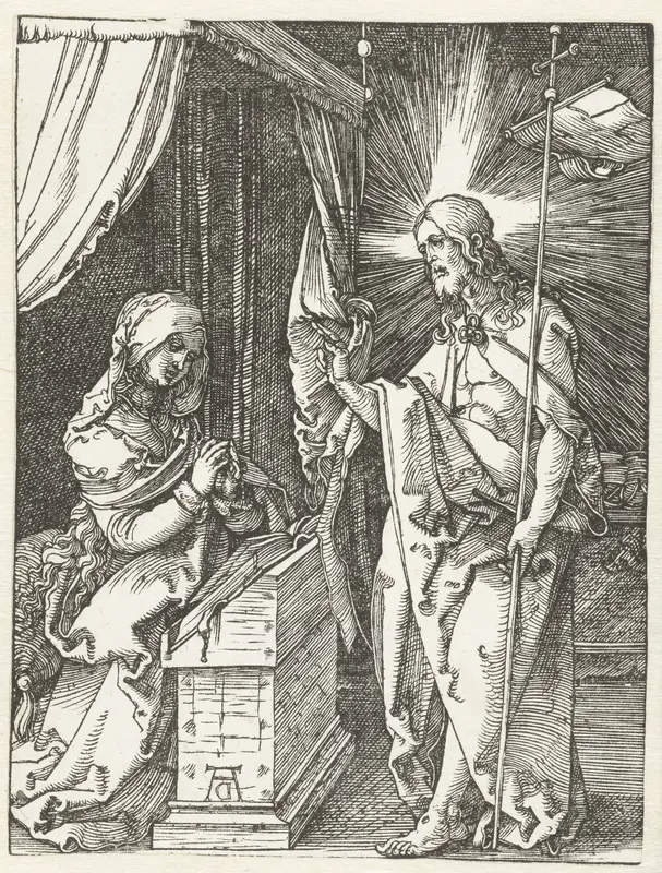 Christus verschijnt aan zijn moeder Wall Art by Unknown - High-Resolution Digital Print