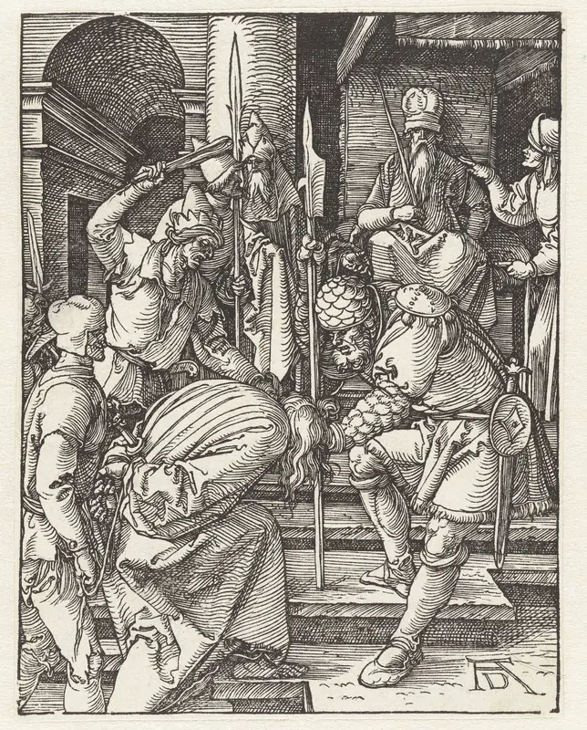 Christus voor Annas Wall Art by Unknown - High-Resolution Digital Print