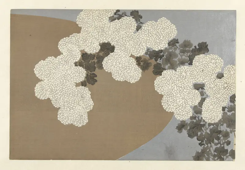 Chrysanten Wall Art by Yamada Naosaburo - High-Resolution Digital Print
