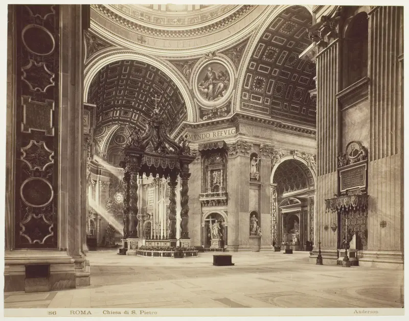 Church of St. Peter's (Roma, Chiesa di San Pietro) Wall Art by James Anderson, Jr. - High-Resolution Digital Print
