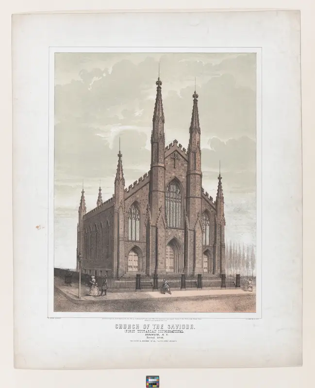 Church of the Saviour (First Unitarian Congregational), Brooklyn Wall Art by Ezra Bisbee - High-Resolution Digital Print