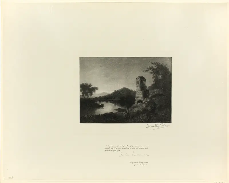 Cicero's villa, from Old English Masters
