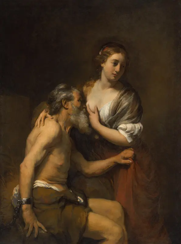 Cimon and Pero Wall Art by Willem Drost - High-Resolution Digital Print