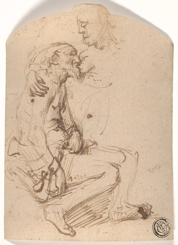 Cimon and Pero Wall Art by Govaert Flinck - High-Resolution Digital Print
