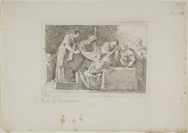 Circumcision Wall Art by Jean Honoré Fragonard - High-Resolution Digital Print