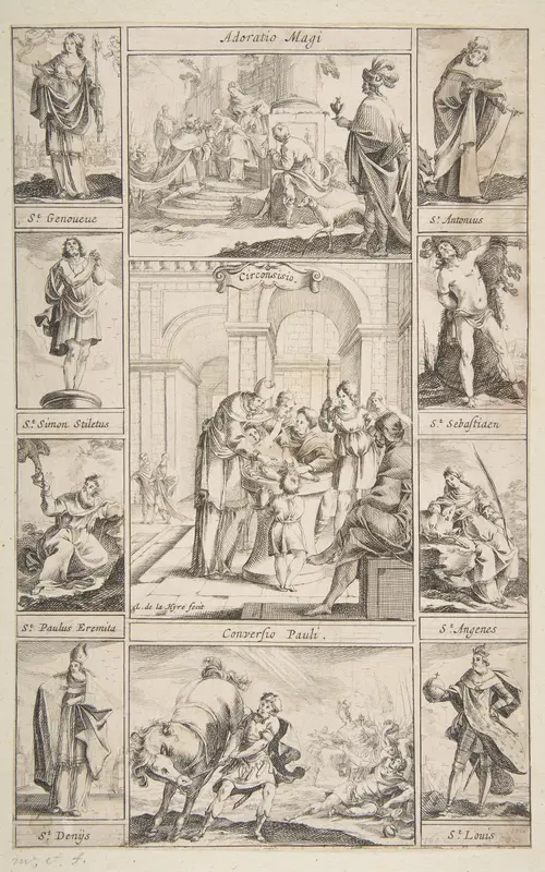 Circumcision Wall Art by Laurent de La Hyre - High-Resolution Digital Print