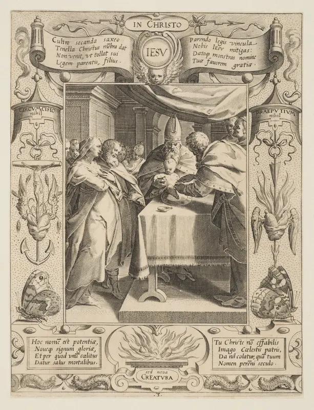 Circumcision Wall Art by Aegidius Sadeler II - High-Resolution Digital Print