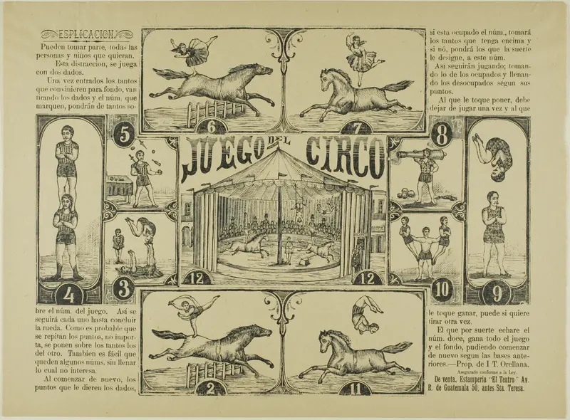 Circus Game Wall Art by Manuel Manilla - High-Resolution Digital Print