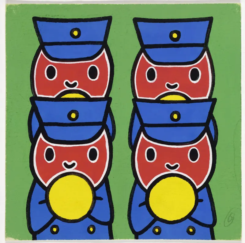 Circus [p. 6-7] Wall Art by Dick Bruna - High-Resolution Digital Print