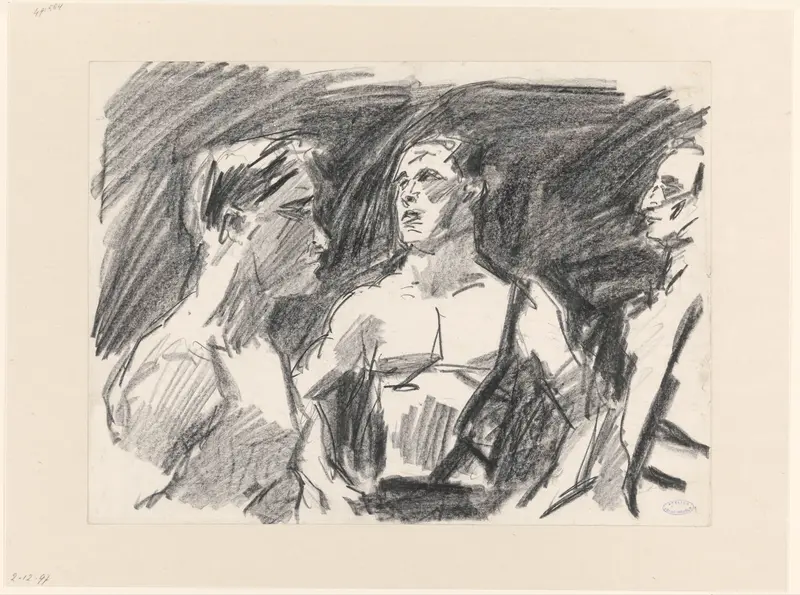 Circusacrobaten Wall Art by Isaac Israels - High-Resolution Digital Print