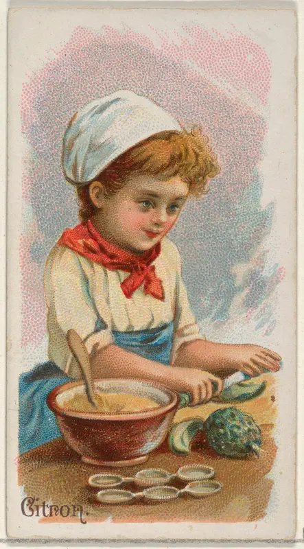 Citron, from the Fruits series (N12) for Allen & Ginter Cigarettes Brands Wall Art by Allen & Ginter - High-Resolution Digital Print
