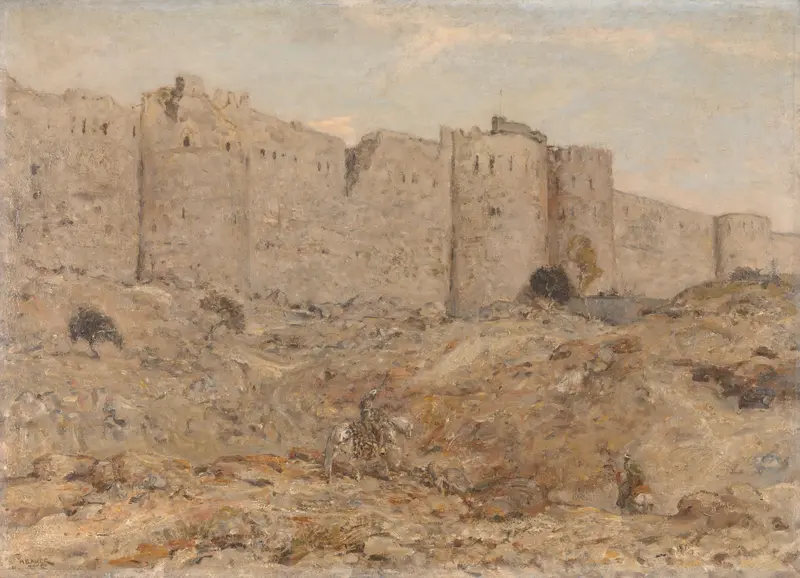 City wall in India Wall Art by Unknown - High-Resolution Digital Print