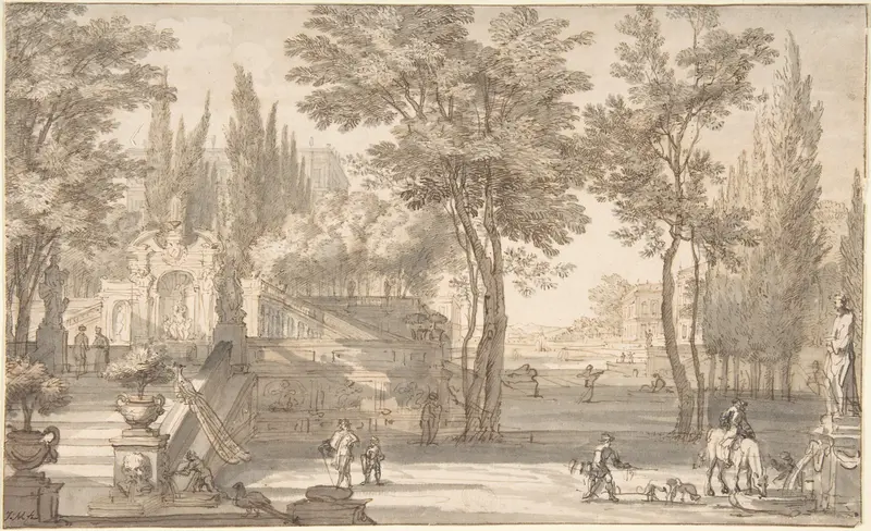 Classical Landscape Wall Art by Isaac de Moucheron - High-Resolution Digital Print
