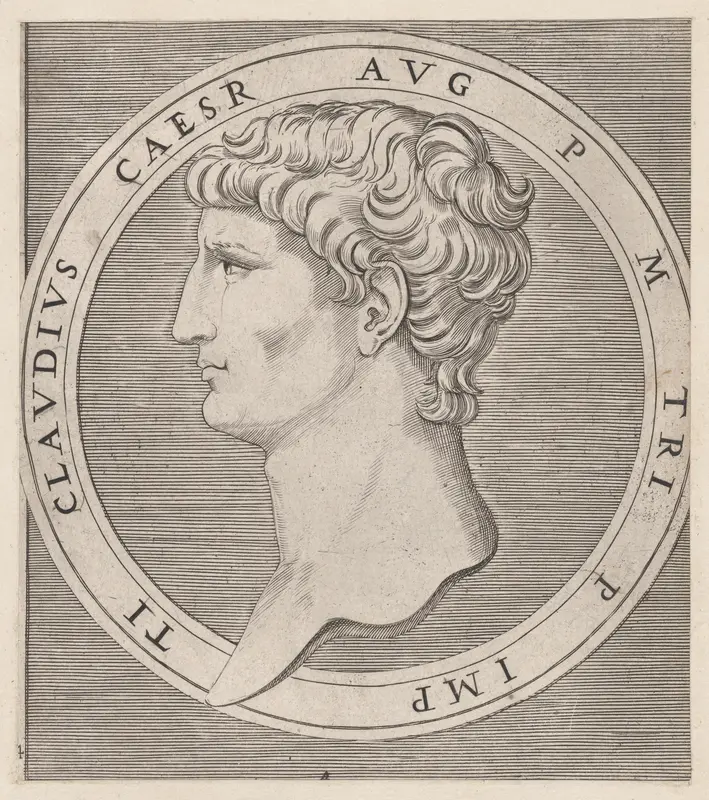 Claudius, from The Twelve Caesars, from "Speculum Romanae Magnificentiae"