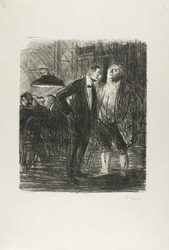 Cleared Out Wall Art by Jean Louis Forain - High-Resolution Digital Print