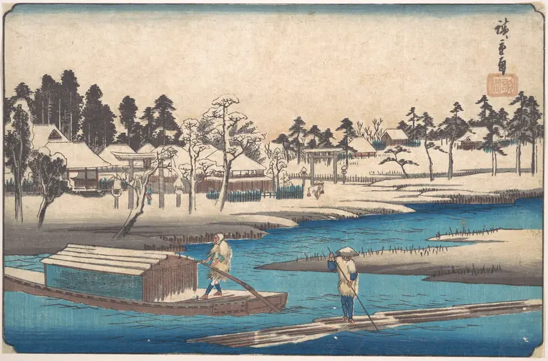Clearing Weather after Snow at Massaki