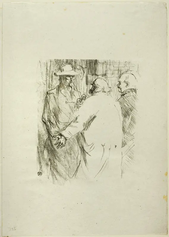Clemenceau in Busk, from Au Pied du Sinaï