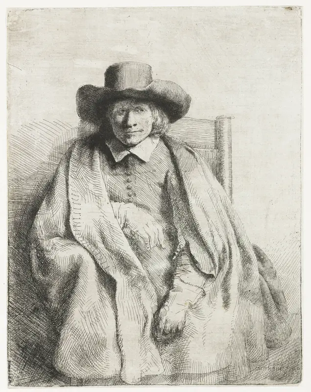 Clement de Jonghe, printseller by Unknown - High-Resolution Digital Print