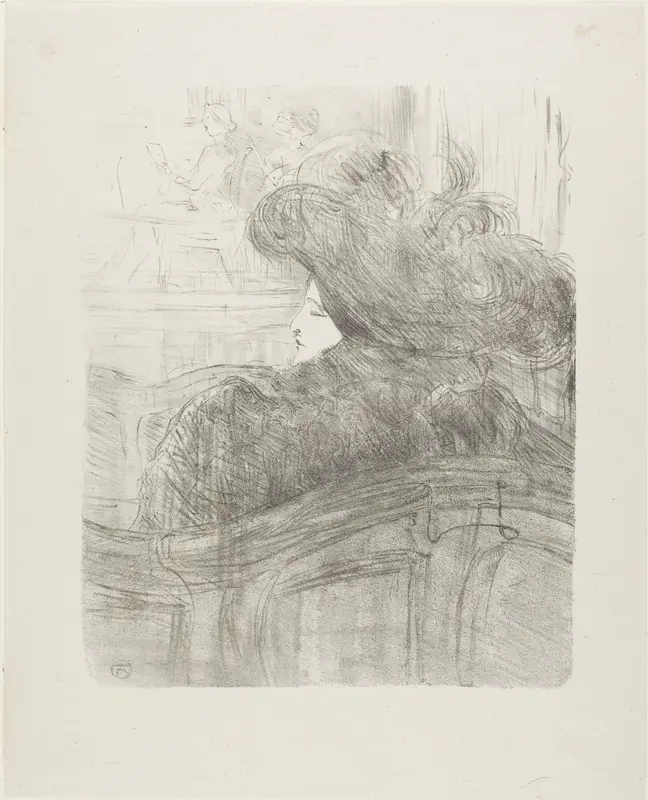 Cléo de Mérode, from Treize Lithographies