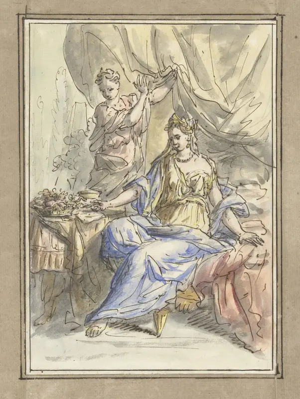 Cleopatra Wall Art by Elias van Nijmegen - High-Resolution Digital Print