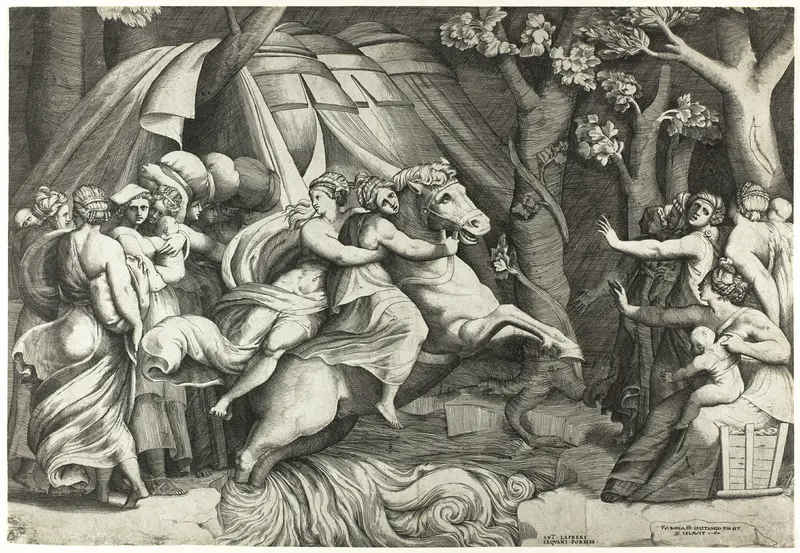 Cloelia Crossing the Tiber