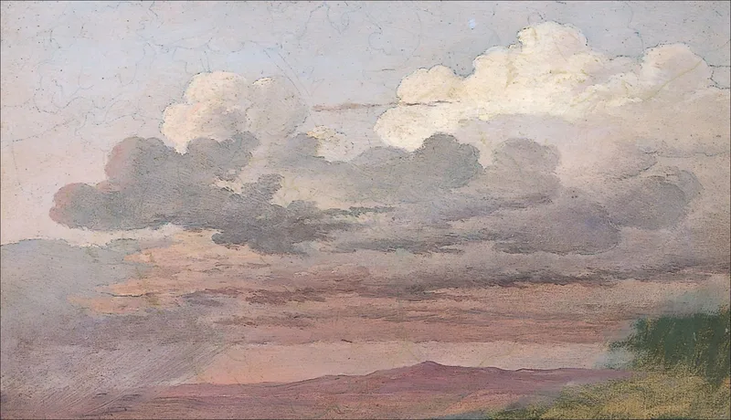 Cloud study Wall Art by Caspar David Friedrich - High-Resolution Digital Print