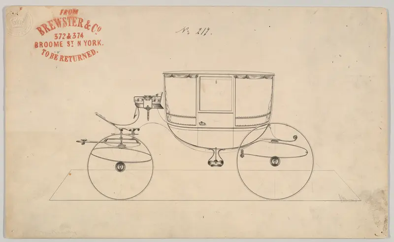 Coach #217 Wall Art by Brewster & Co. - High-Resolution Digital Print