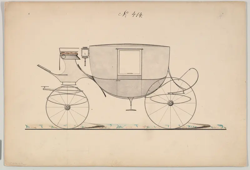 Coach #414 Wall Art by Brewster & Co. - High-Resolution Digital Print