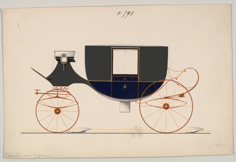 Coach #798 Wall Art by Brewster & Co. - High-Resolution Digital Print