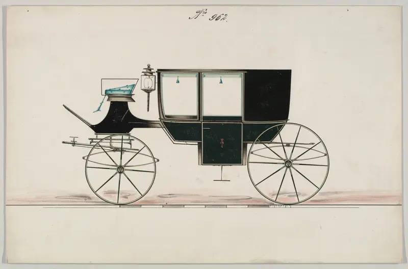 Coach #962 Wall Art by Brewster & Co. - High-Resolution Digital Print
