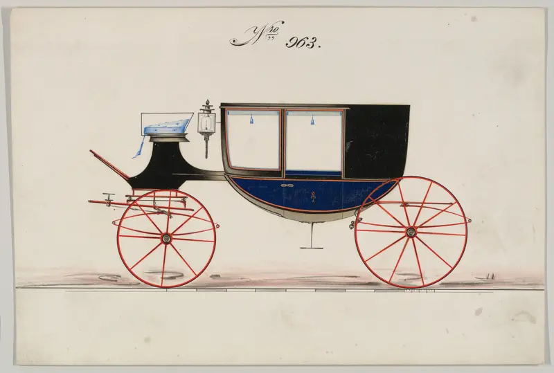 Coach #963 Wall Art by Brewster & Co. - High-Resolution Digital Print