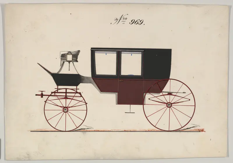 Coach #969 Wall Art by Brewster & Co. - High-Resolution Digital Print