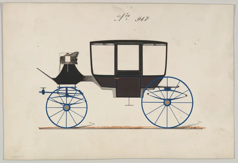 Coach # 987 Wall Art by Brewster & Co. - High-Resolution Digital Print