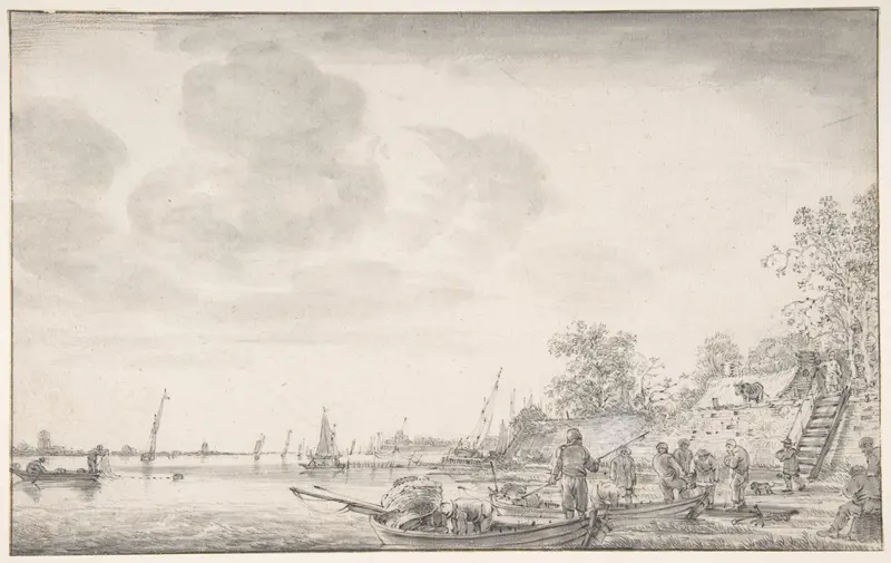 Coast Scene Wall Art by Jacob Esselens - High-Resolution Digital Print