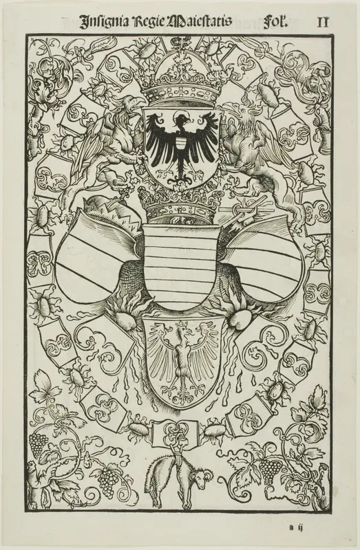 Coat of Arms of Maximilian I as King of the Romans