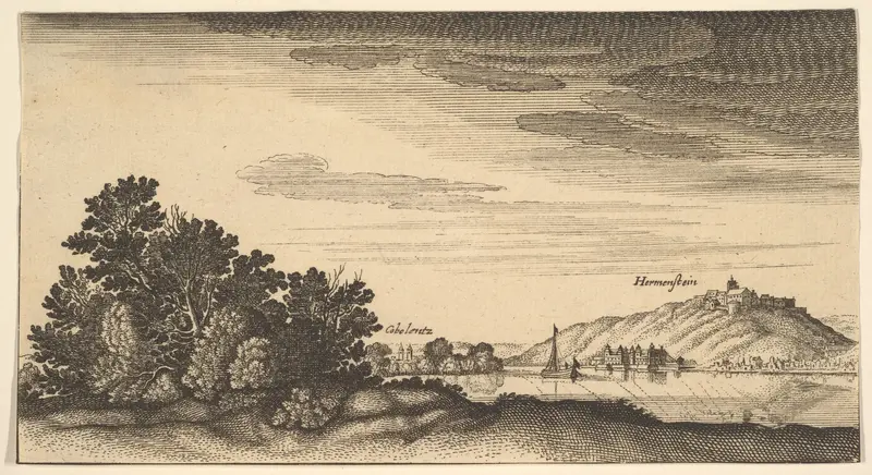 Coblentz and Ehrenbreitstein [copy] Wall Art by Abraham Aubri - High-Resolution Digital Print