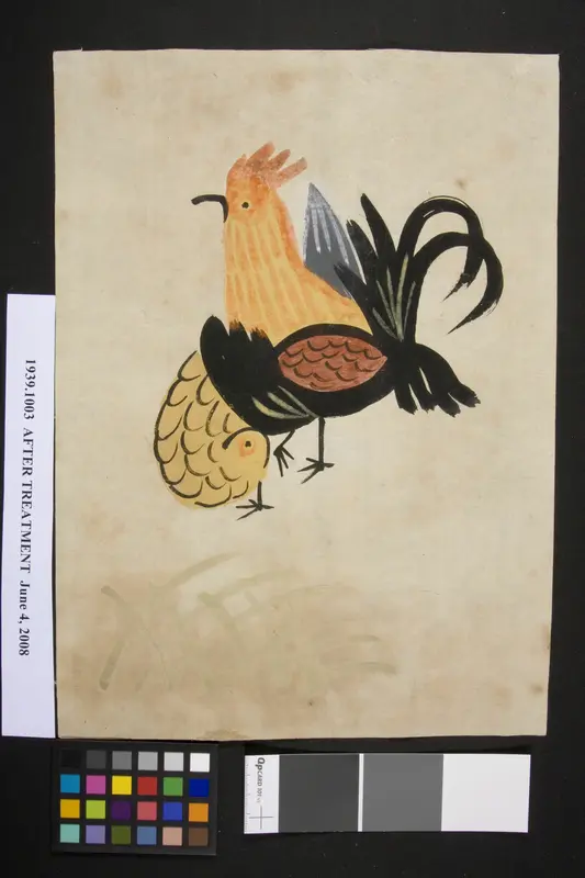 Cock and Hen