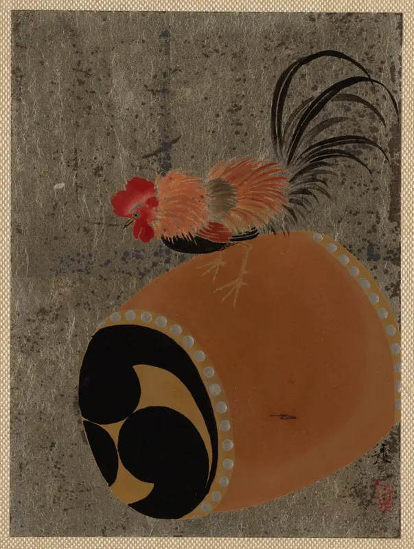 Cock on Drum