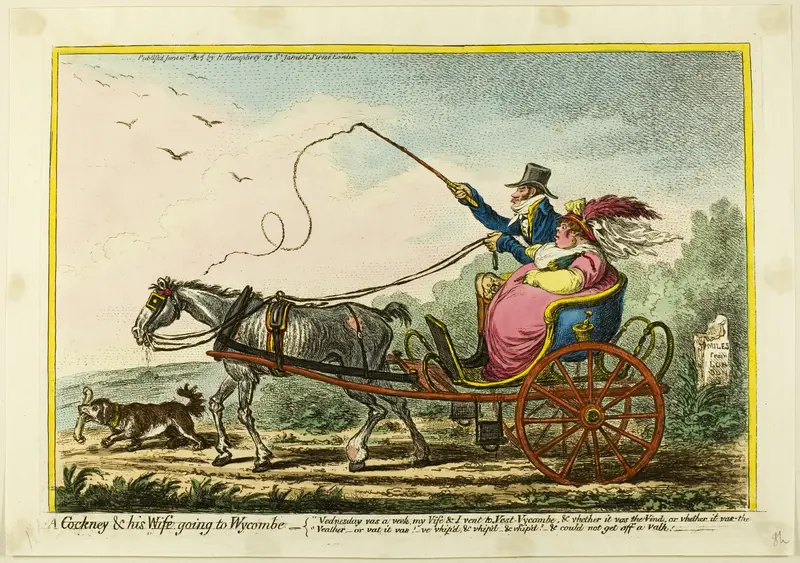 Cockney and His Wife Going to Wycombe