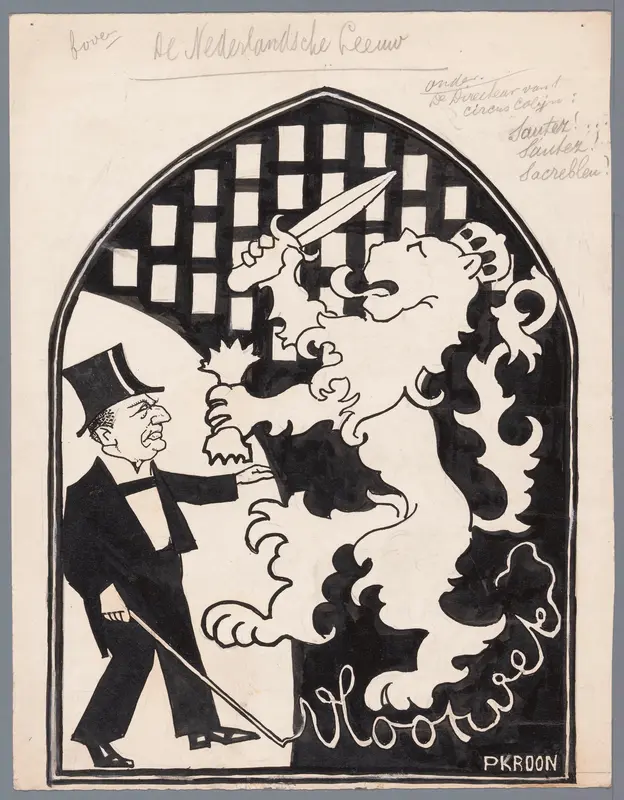 Colijn en de vlootwet van 1912 Wall Art by Unknown - High-Resolution Digital Print